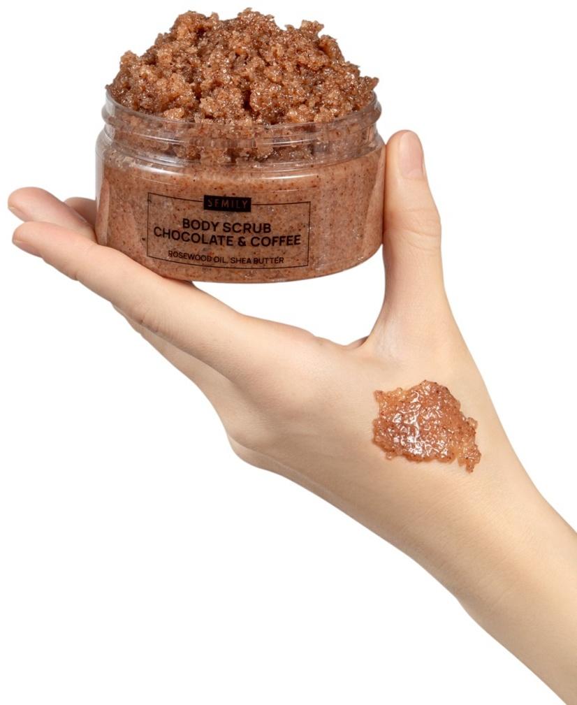 Скраб для тела Semily шоколадно-кофейный, 300 мл