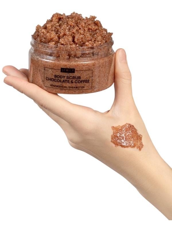 Скраб для тела Semily шоколадно-кофейный, 300 мл