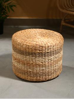 Пуфик 40х40х30 см, водный гиацинт, сиграсс