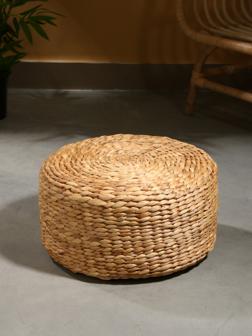 Пуфик 40х40х20 см, водный гиацинт