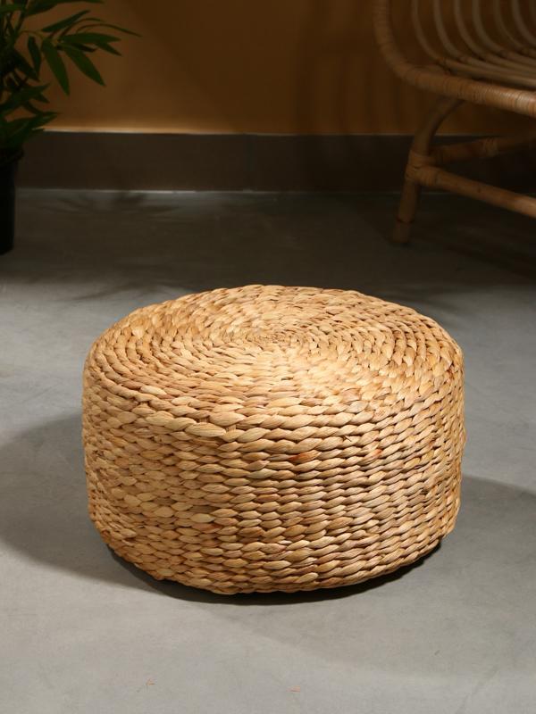 Пуфик 40х40х20 см, водный гиацинт