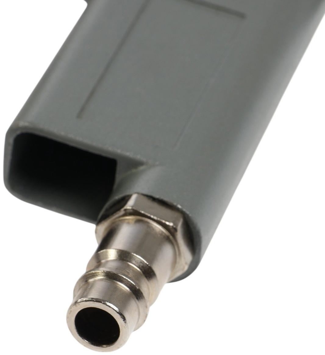 Краскораспылитель пневматический ТУНДРА, до 4 бар, сопло 1.5 мм, нижний бачок 0.75 л