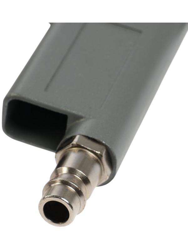 Краскораспылитель пневматический ТУНДРА, до 4 бар, сопло 1.5 мм, нижний бачок 0.75 л