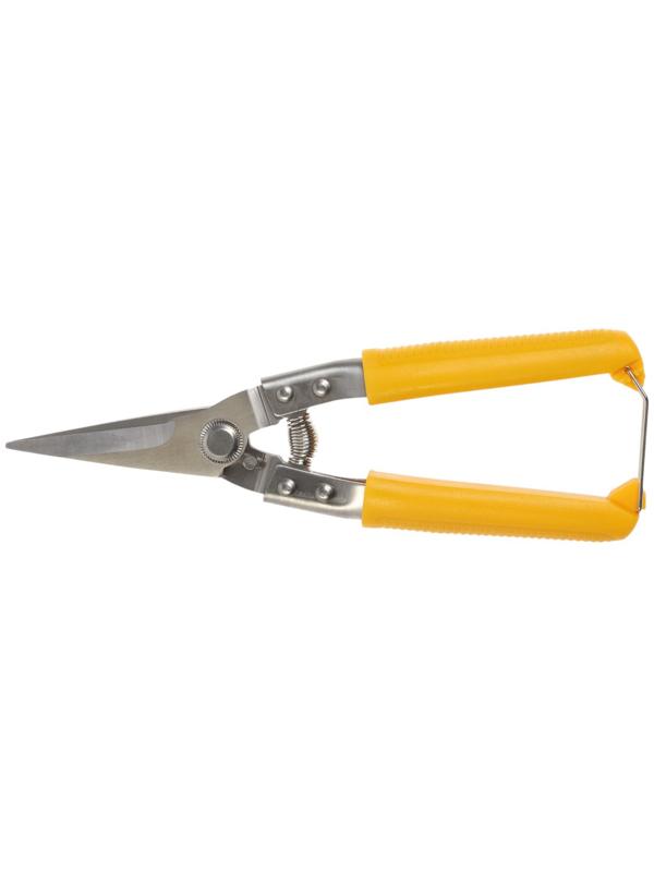 Ножницы по металлу ТУНДРА, авторазжим, пластиковые рукоятки, прямой рез, 200 мм