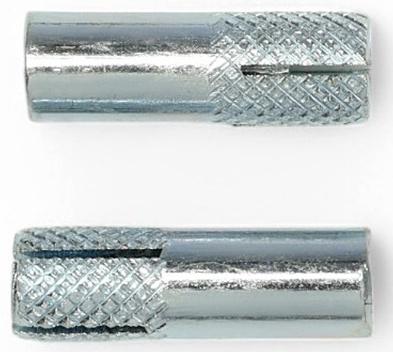 Анкер ТУНДРА, забиваемый, стальной, оцинкованный, М6×23 мм, 100 шт.