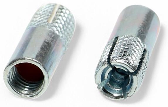 Анкер ТУНДРА, забиваемый, стальной, оцинкованный, М6×23 мм, 100 шт.