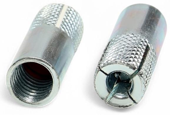 Анкер ТУНДРА, забиваемый, стальной, оцинкованный, М8×28 мм, 100 шт.