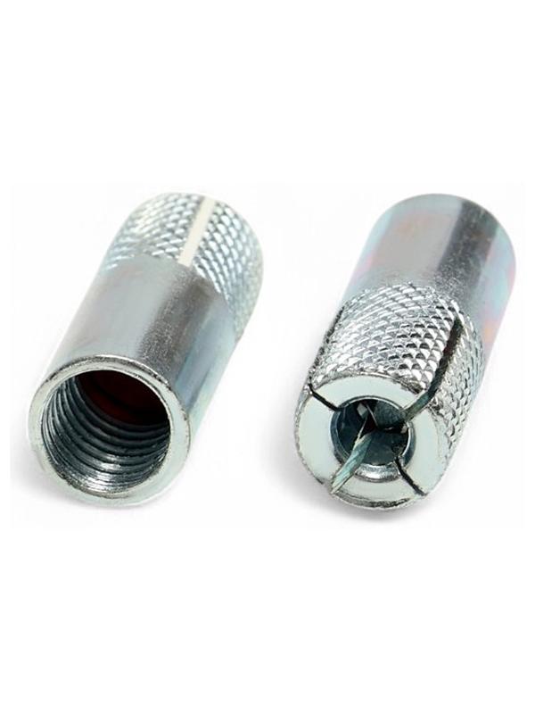 Анкер ТУНДРА, забиваемый, стальной, оцинкованный, М8×28 мм, 100 шт.