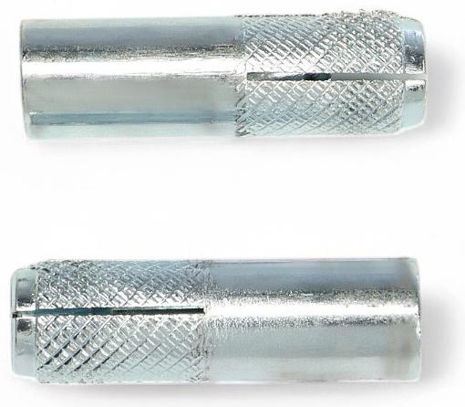 Анкер ТУНДРА, забиваемый, стальной, оцинкованный, М10×38 мм, 50 шт.