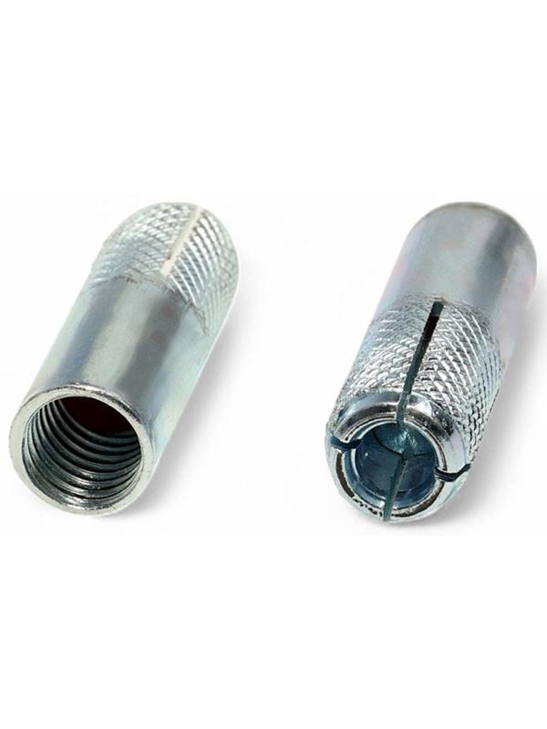 Анкер ТУНДРА, забиваемый, стальной, оцинкованный, М10×38 мм, 50 шт.