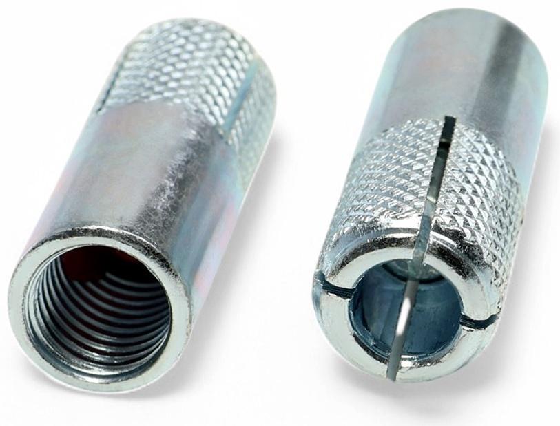 Анкер ТУНДРА, забиваемый, стальной, оцинкованный, М12×47 мм, 50 шт.