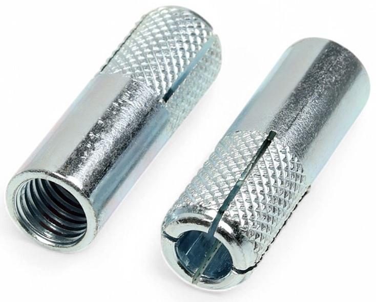 Анкер ТУНДРА, забиваемый, стальной, оцинкованный, М12×47 мм, 50 шт.