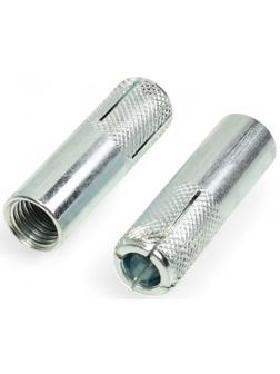 Анкер ТУНДРА, забиваемый, стальной, оцинкованный, М16×65 мм, 25 шт.