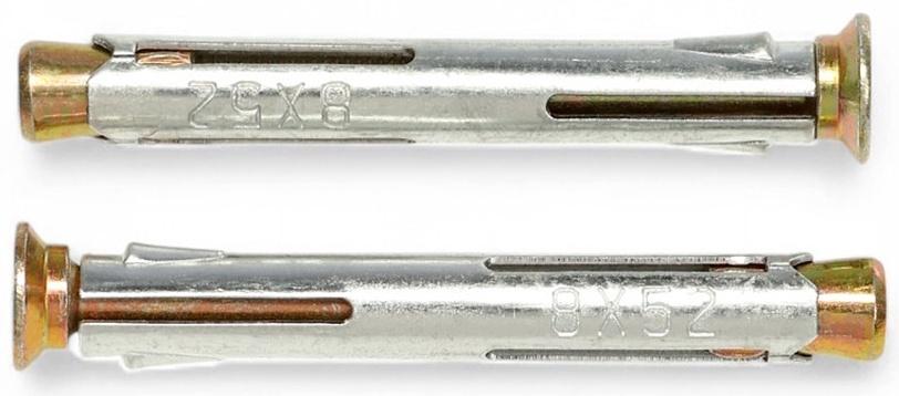 Анкер ТУНДРА, рамный, оцинкованный, 8×52 мм, 200 шт.