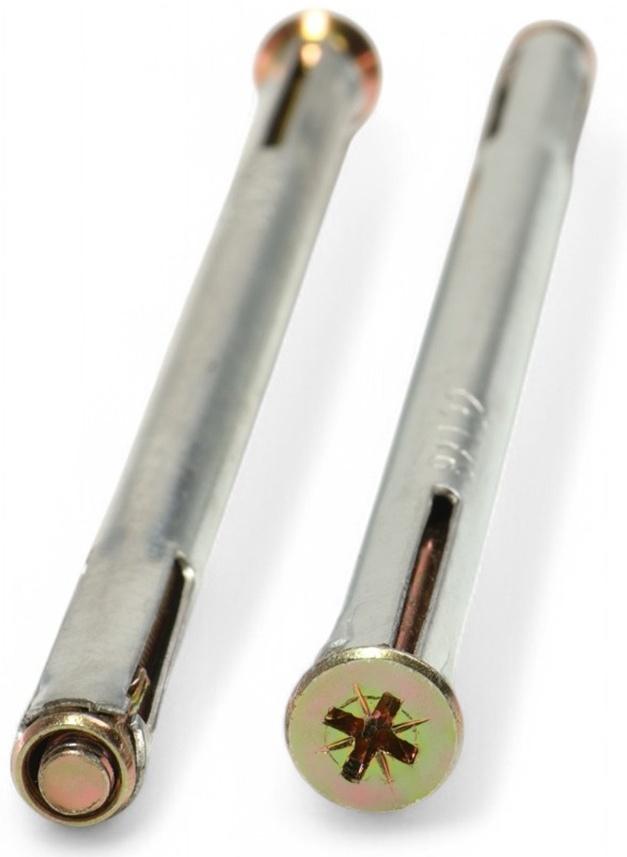 Анкер ТУНДРА, рамный, оцинкованный, 8×132 мм, 140 шт.