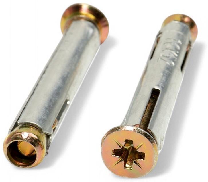 Анкер ТУНДРА, рамный, оцинкованный, 10×52 мм, 160 шт.