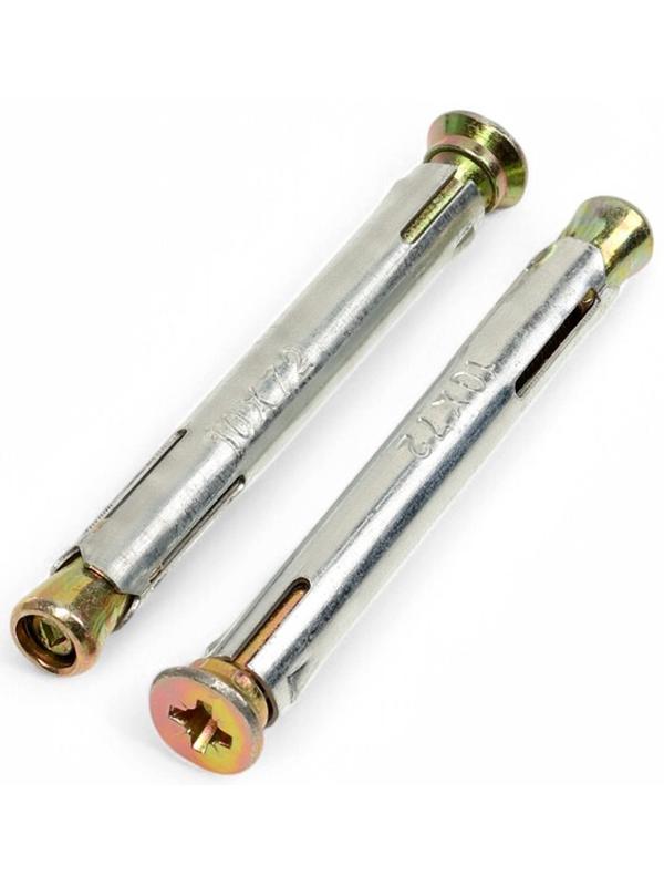 Анкер ТУНДРА, рамный, оцинкованный, 10×72 мм, 140 шт.