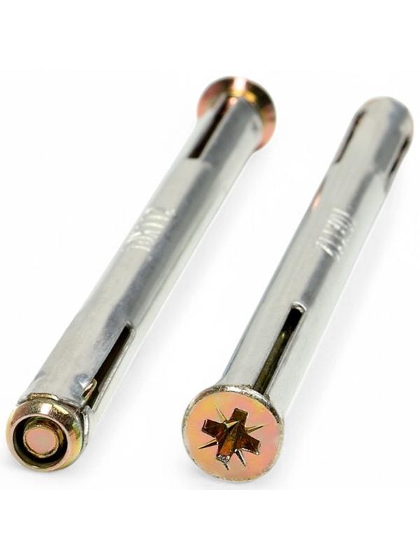 Анкер ТУНДРА, рамный, оцинкованный, 10×112 мм, 100 шт.