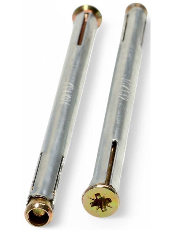 Анкер ТУНДРА, рамный, оцинкованный, 10×132 мм,100 шт.