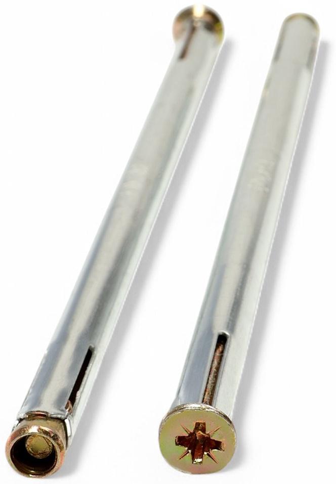 Анкер ТУНДРА, рамный, оцинкованный, 10×202 мм, 80 шт.