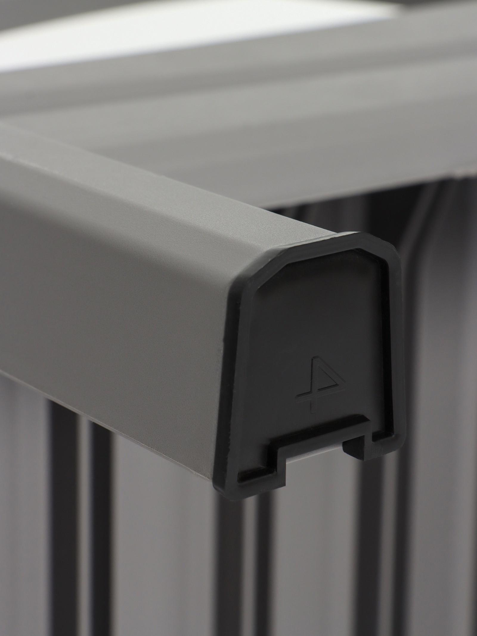 Набор садовой мебели «Евпатория»: 2 кресла 66×65×79 см, стол 79×55×38 см, диван 124×65×79 см, серый