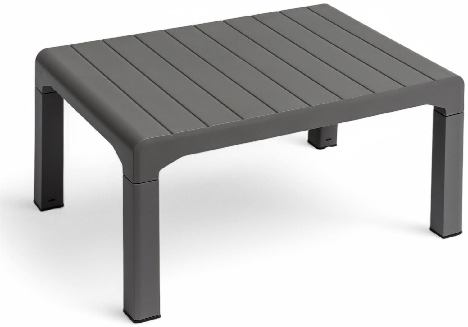 Набор садовой мебели «Евпатория»: 2 кресла 66×65×79 см, стол 79×55×38 см, диван 124×65×79 см, серый