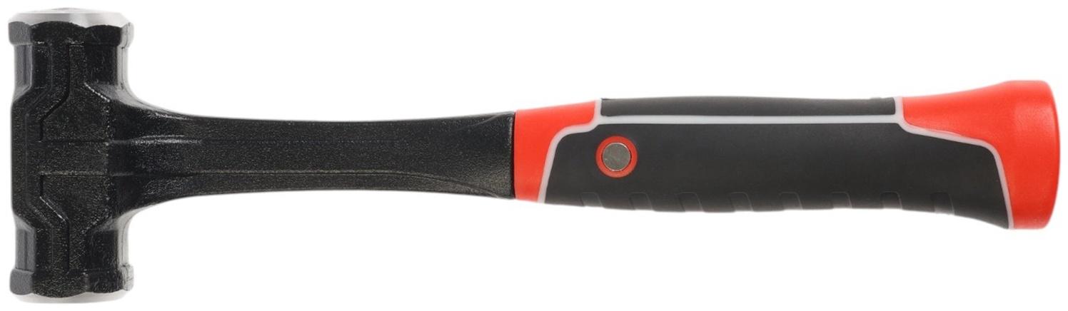 Кувалда ТУНДРА ПРОФИ, цельнокованая, двухкомпонентная рукоятка, магнит, 1 кг