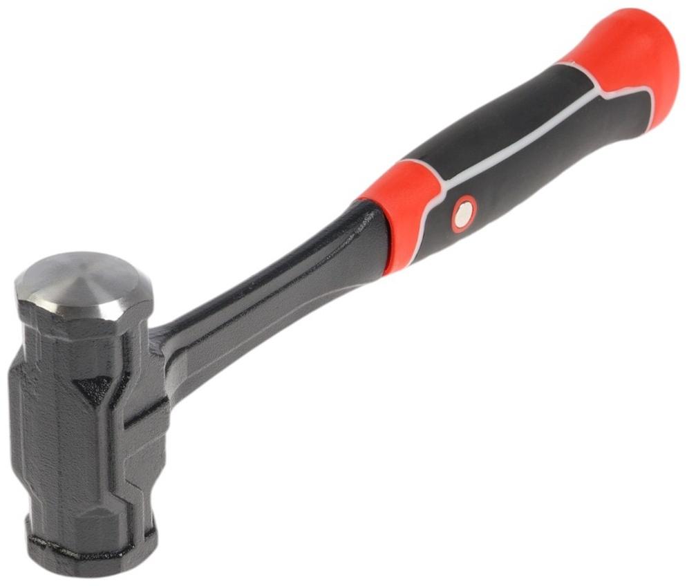 Кувалда ТУНДРА ПРОФИ, цельнокованая, двухкомпонентная рукоятка, магнит, 1 кг