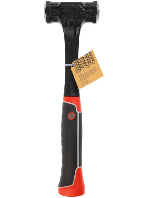 Кувалда ТУНДРА ПРОФИ, цельнокованая, двухкомпонентная рукоятка, магнит, 1 кг