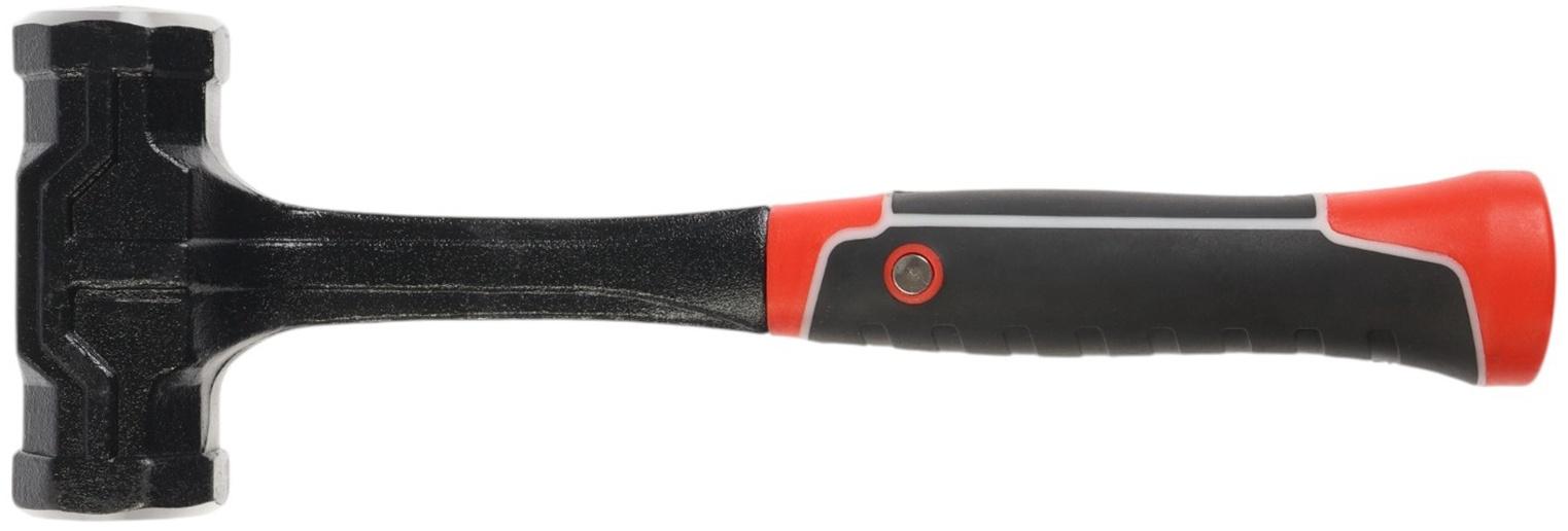 Кувалда ТУНДРА ПРОФИ, цельнокованая, двухкомпонентная рукоятка, магнит, 1.5 кг