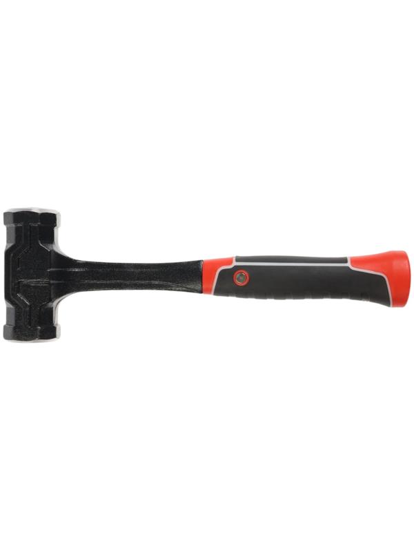 Кувалда ТУНДРА ПРОФИ, цельнокованая, двухкомпонентная рукоятка, магнит, 1.5 кг