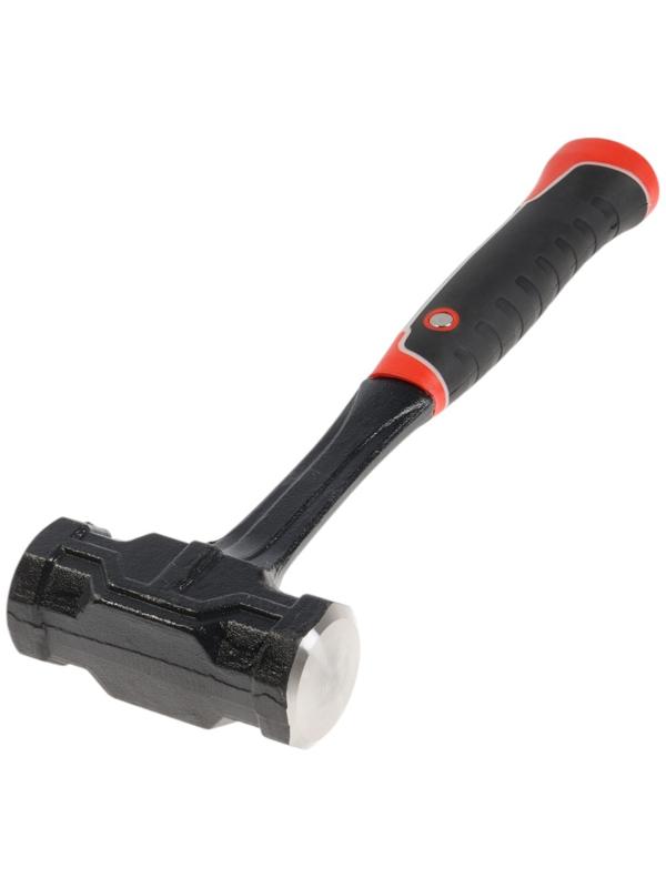 Кувалда ТУНДРА ПРОФИ, цельнокованая, двухкомпонентная рукоятка, магнит, 1.5 кг