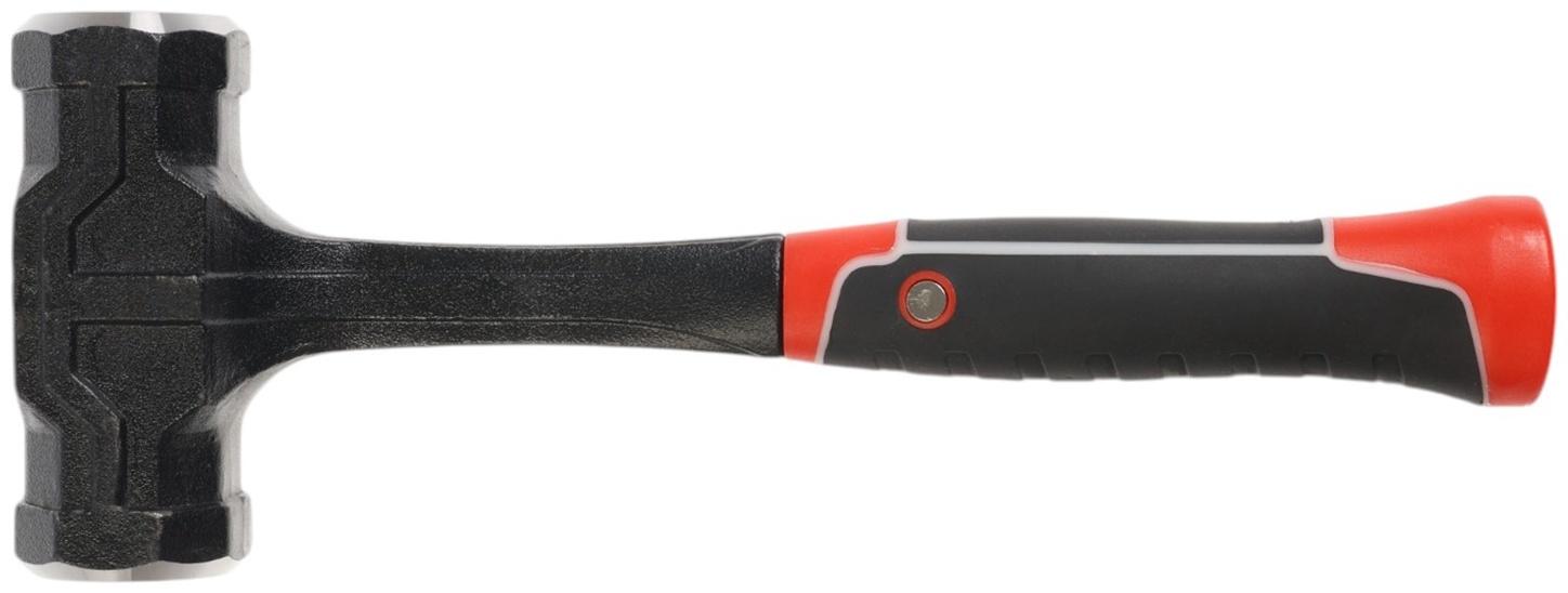 Кувалда ТУНДРА ПРОФИ, цельнокованая, двухкомпонентная рукоятка, магнит, 2 кг