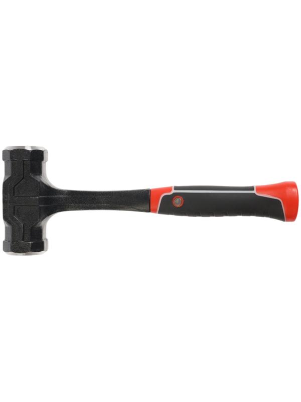 Кувалда ТУНДРА ПРОФИ, цельнокованая, двухкомпонентная рукоятка, магнит, 2 кг