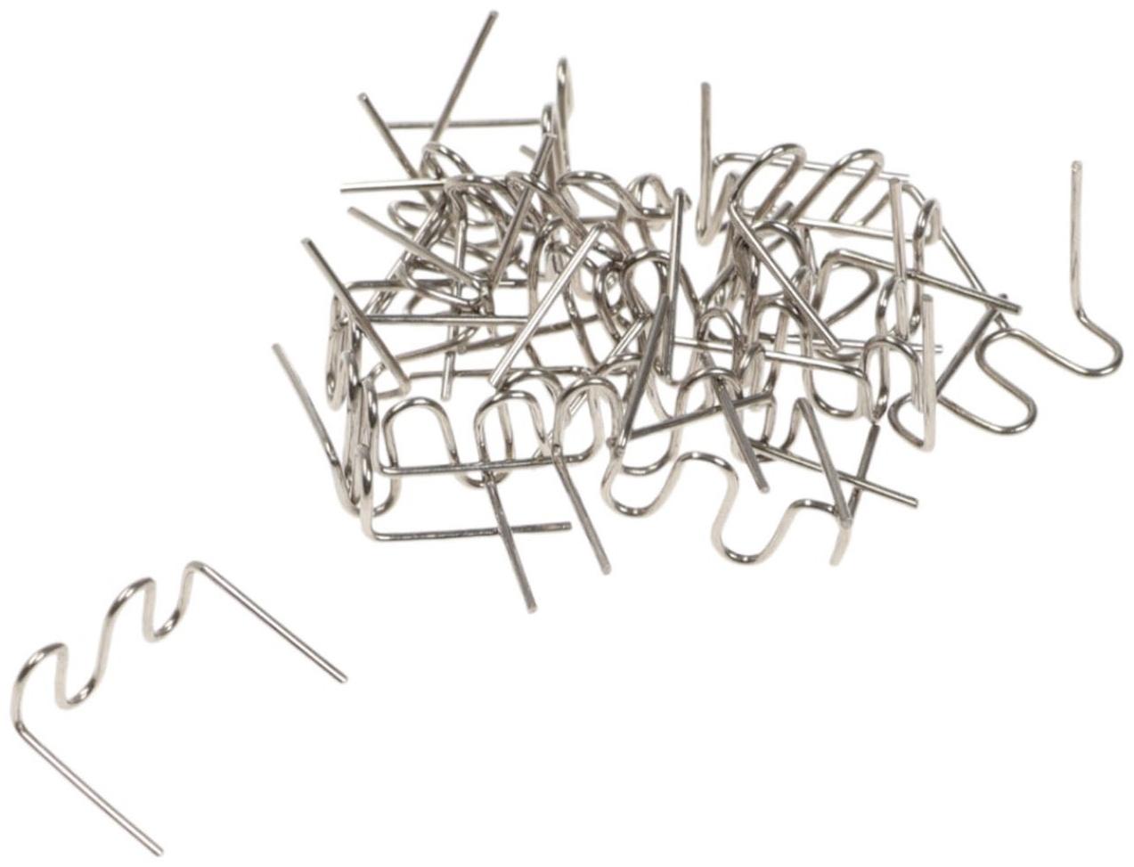 Скоба для ремонта пластика ТУНДРА, волнового типа, d=0.8 мм, 500 шт.