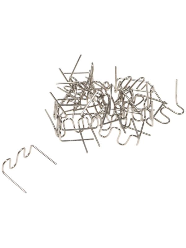 Скоба для ремонта пластика ТУНДРА, волнового типа, d=0.8 мм, 500 шт.