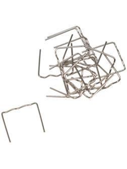 Скоба для ремонта пластика ТУНДРА, волнового типа, d=0.8 мм, 500 шт.