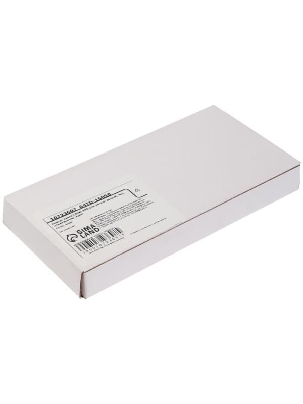 Корпус замка LOCKLAND для металлических дверей, без цилиндрового механизма, хром