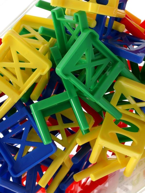 Настольная игра «Баланс стулья», 36 стульев, 1-8 игроков, 3+
