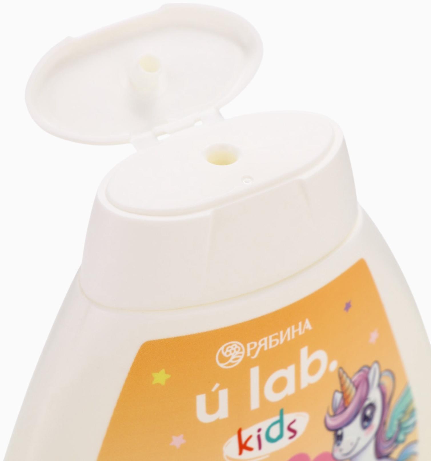 Детский шампунь-гель-пена 3в1 «Единороги», 250 мл, аромат банановая печенька, 3+