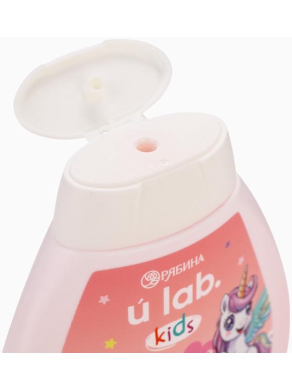 Детский шампунь-гель-пена 3в1 «Единороги», 250 мл, аромат мармеладные мишки, 3+