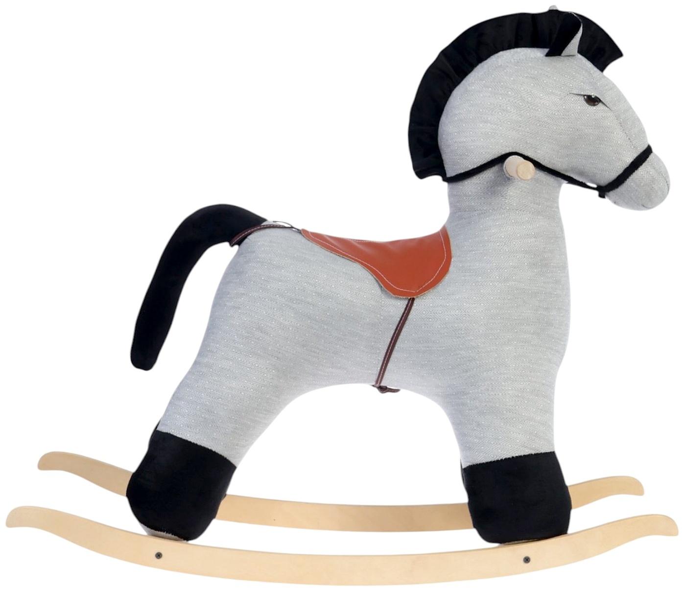 Качалка «Конь Восток», светло - серая