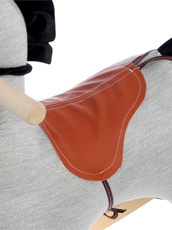 Качалка «Конь Восток», светло - серая