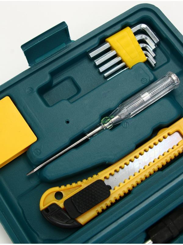 Подарочный набор инструментов в кейсе, 11 предметов