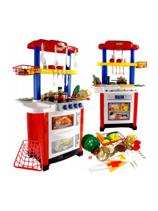 Игровой модуль «Кухня для Шефа» с водой, 33 аксессуара, высота 83 см/ Little Chef
