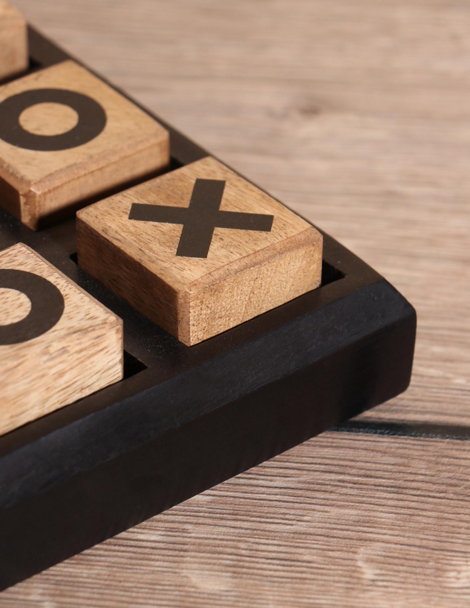 Настольная игра «Крестики-нолики», 16.5×16.5 см, манговое дерево