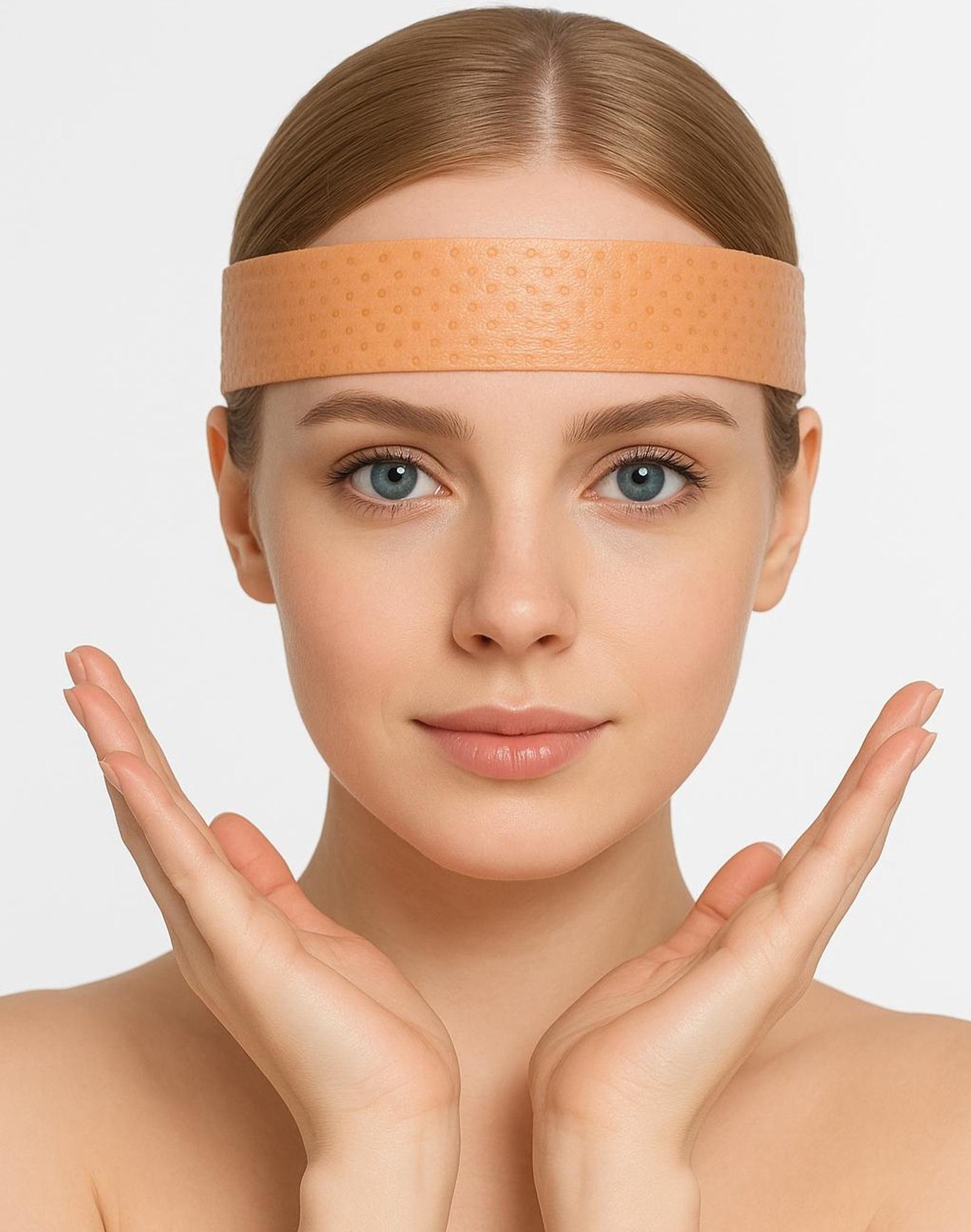 Фиксатор - повязка под парик, силиконовый, бежевый