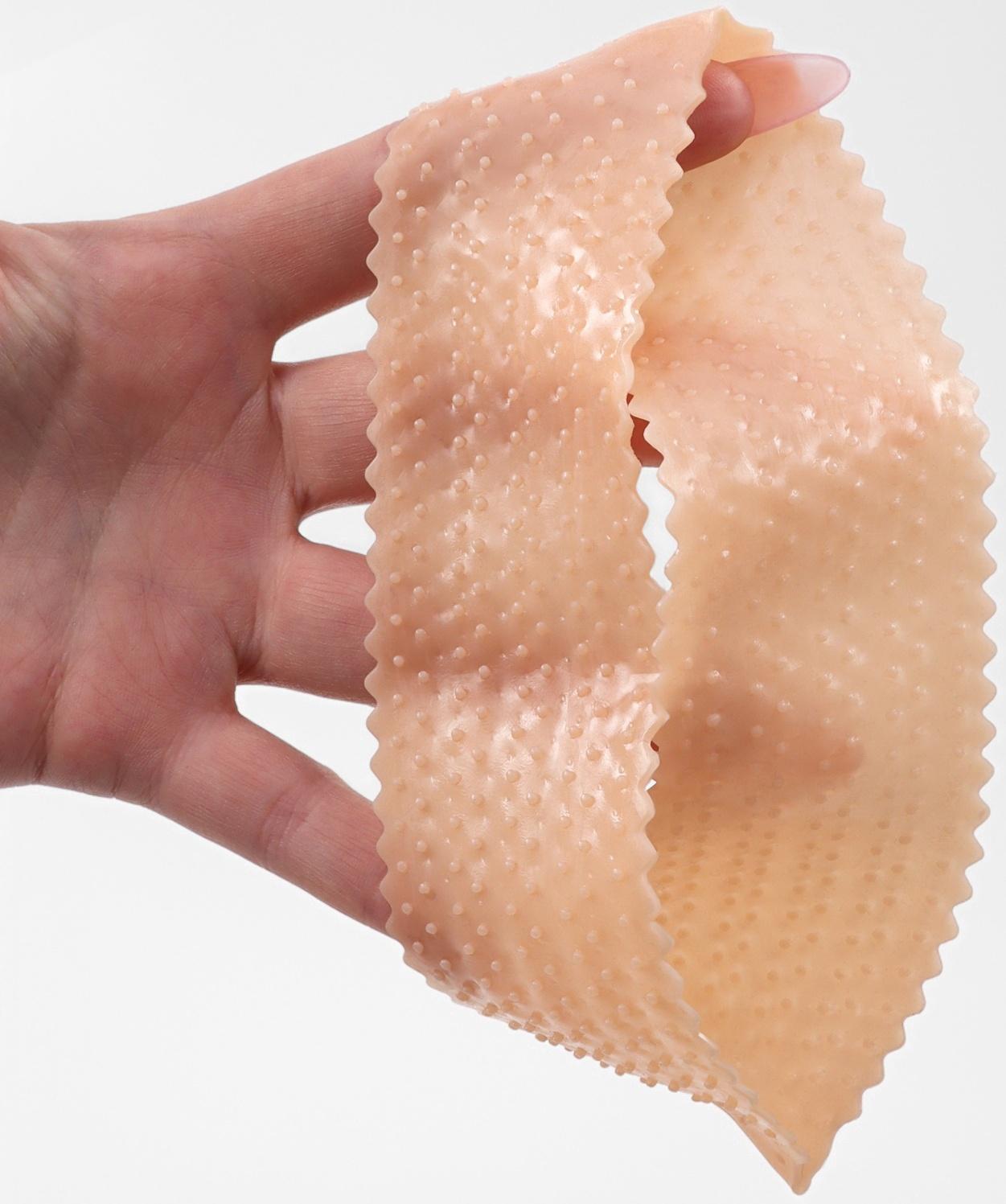 Фиксатор - повязка под парик, силиконовый, бежевый