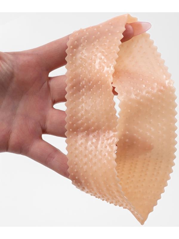 Фиксатор - повязка под парик, силиконовый, бежевый