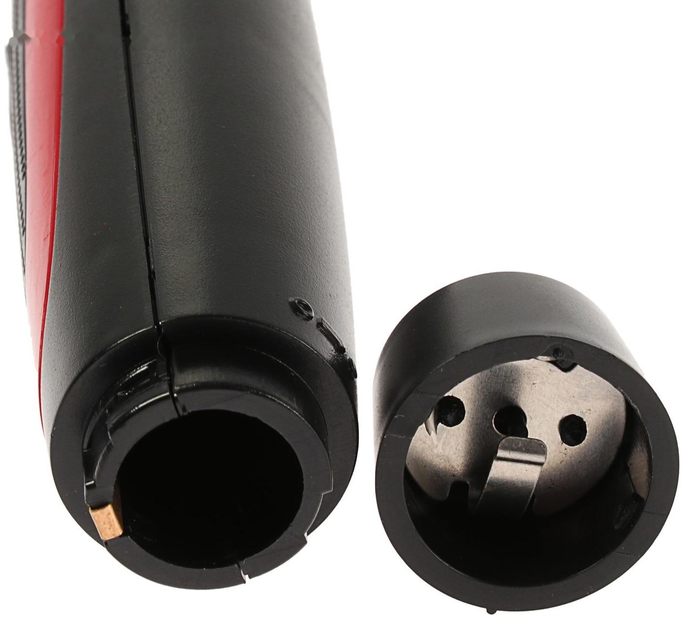 Триммер для волос Luazon LTRI-03, для носа и ушей, от батареек 1хАА, чёрный